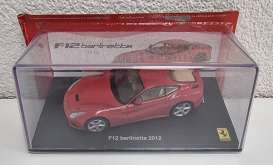 Ferrari  - F12 Berlinetta 2012 red - 1:43 - Magazine Models - magFerF12 | Toms Modelautos