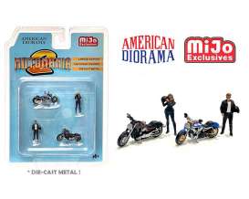 Figures  - Moto Mania #2 2022  - 1:64 - American Diorama - 76490 - AD76490 | Toms Modelautos