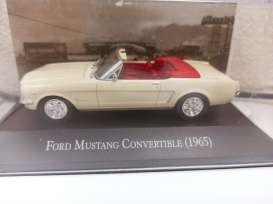 Ford  - Mustang Convertible 1965 cream - 1:43 - Magazine Models - Mustang - magMexMustang | Toms Modelautos