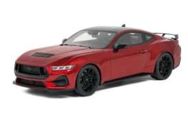 Ford  - Mustang GT 2024 red - 1:18 - GT Spirit - GT433 - GT433 | Tom's Modelauto's