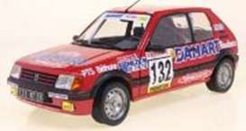 Peugeot  - 205 GTI 1986 red - 1:18 - Solido - 1801717 - soli1801717 | Toms Modelautos