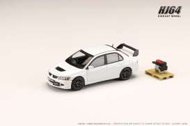 Mitsubishi  - Lancer white - 1:64 - Hobby Japan - HJ644054W - HJ644054W | Tom's Modelauto's