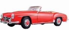 Mercedes Benz  - 190SL 1955 red - 1:18 - Maisto - 31824r - mai31824r | Tom's Modelauto's