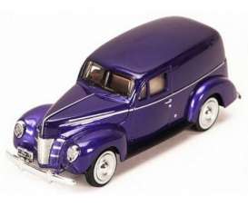 Ford  - 1940 purple-blue - 1:24 - Motor Max - 73250p - mmax73250p | Toms Modelautos