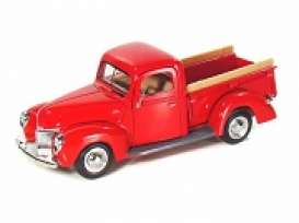 Ford  - 1940 red - 1:24 - Motor Max - 73234r - mmax73234r | Toms Modelautos