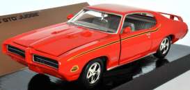 Pontiac  - 1969 orange - 1:24 - Motor Max - 73242o - mmax73242o | Toms Modelautos