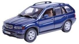 BMW  - 2001 blue - 1:24 - Motor Max - 73254b - mmax73254b | Toms Modelautos