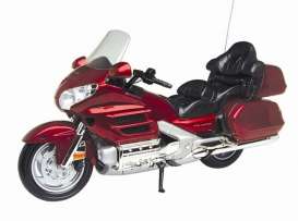 Honda  - Goldwing red - 1:6 - Motor Max - 76264r - mmax76264r | Toms Modelautos