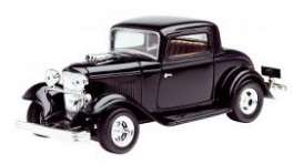 Ford  - Coupe 1932 black - 1:24 - Motor Max - 73251bk - mmax73251bk | Toms Modelautos