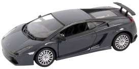 Lamborghini  - 2008 dark grey - 1:24 - Motor Max - 73346gy - mmax73346gy | Toms Modelautos