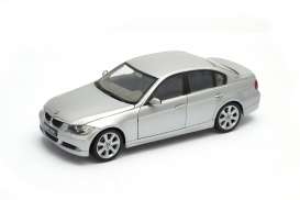 BMW  - 330i 2004 grey-silver - 1:24 - Welly - 22465 - welly22465gy | Toms Modelautos