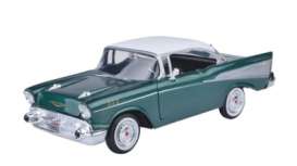 Chevrolet  - 1957 green - 1:24 - Motor Max - 73228gn - mmax73228gn | Toms Modelautos