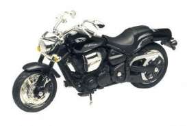 Yamaha  - Roadster Warrior 2002 black - 1:18 - Motor Max - 437 - mmax437 | Toms Modelautos