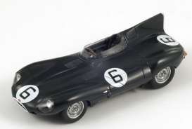 Jaguar  - D 1955 green - 1:43 - Spark - 43LM55 - spa43LM55 | Toms Modelautos