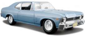 Chevrolet  - 1970 blue - 1:24 - Maisto - 31262b - mai31262b | Toms Modelautos
