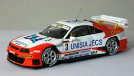 Nissan  - 1998 white/red - 1:43 - Ebbro - ebb44255 | Toms Modelautos