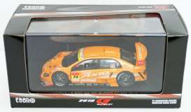 Toyota  - 2010 orange - 1:43 - Ebbro - ebb44435 | Toms Modelautos