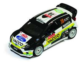 Ford  - Fiesta 2012 black/green/yellow - 1:43 - IXO Models - ram501 - ixram501 | Toms Modelautos