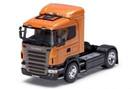 Scania  - orange - 1:32 - Welly - 32625o - welly32625o | Toms Modelautos