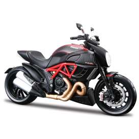 Ducati  - 2011 red/carbon - 1:12 - Maisto - 11023duc - mai11023duc | Toms Modelautos