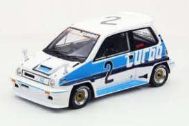 Honda  - 1982 white/blue - 1:43 - Ebbro - ebb44470 | Toms Modelautos