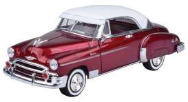 Chevrolet  - 1950 metallic red - 1:18 - Motor Max - 73111r - mmax73111r | Toms Modelautos