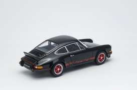 Porsche  - 1973 black/red - 1:18 - Welly - 18044bk - welly18044bk | Toms Modelautos