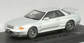 Nissan  - Skyline GT-R (R32) 1989 silver - 1:43 - Ebbro - 43761 - ebb43761 | Toms Modelautos