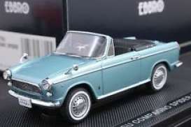 Daihatsu  - 1965 blue - 1:43 - Ebbro - ebb43715 | Toms Modelautos