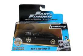 Dodge  - Charger R/T F&F 1970 G. black - 1:32 - Jada Toys - 97042 - jada97042 | Toms Modelautos