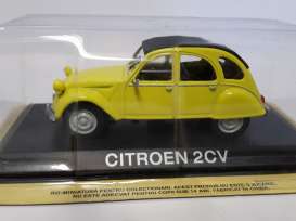 Citroen  - 2CV yellow - 1:43 - Magazine Models - lc2CV - maglc2CV | Toms Modelautos