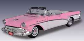 Buick  - 1957 pink/white - 1:18 - Motor Max - 73152C - mmax73152p | Toms Modelautos