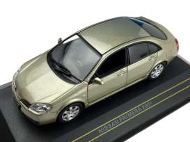 Nissan  - 2001 gold - 1:43 - First 43 - F43-050 | Toms Modelautos