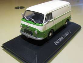 Zastava  - green/white - 1:43 - Magazine Models - lcZas1100 - maglcZas1100 | Toms Modelautos