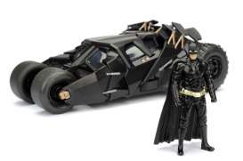 Batman  - Batmobile The Dark Knight 2008 black - 1:24 - Jada Toys - 98261 - jada253215005 | Toms Modelautos