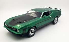 Ford  - Mustang Mach I 351 Ram Air 1971 green - 1:18 - SunStar - 3636 - sun3636 | Toms Modelautos