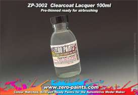 Zero Paints Paint - Clearcoat - Zero Paints - ZP-3002 - ZP3002 | Toms Modelautos