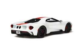 Ford  - GT 2017 white/red - 1:18 - GT Spirit - 097 - GT097 | Toms Modelautos