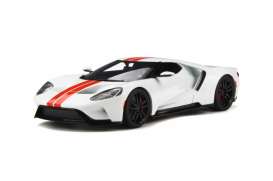 Ford  - GT 2017 white/red - 1:18 - GT Spirit - 097 - GT097 | Toms Modelautos