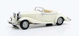 Delage  - 1933 white - 1:43 - Matrix - 50407-031 - MX50407-031 | Toms Modelautos