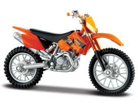 KTM  - 525 SX orange - 1:18 - Maisto - 04043o - mai04043o | Toms Modelautos