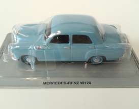 Mercedes Benz  - 180 W120 blue - 1:43 - Magazine Models - PCmbW120 - MagPCmbW120 | Toms Modelautos