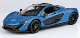 McLaren  - P1 2015 blue/black - 1:24 - Motor Max - 79508b - mmax79508b | Toms Modelautos