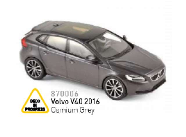 Rechtdoor Ewell Waar Volvo | 2016 Osmium Grey | 1:43 | Norev | nor870006 | Tom's Modelauto's