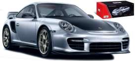 Porsche  - silver/black - 1:18 - Maisto - 38137 - mai38137 | Toms Modelautos