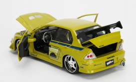 Mitsubishi  - Evo VII F&F green - 1:24 - Jada Toys - 99788 - jada253203052 | Toms Modelautos