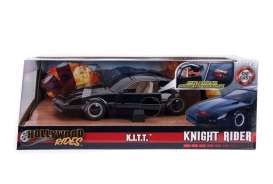 Pontiac  - Firebird *Knightrider KITT* 1982 black - 1:24 - Jada Toys - 30086 - jada253255000 | Toms Modelautos