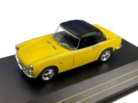 Honda  - S800 1966 yellow/black - 1:43 - First 43 - F43-102 | Toms Modelautos