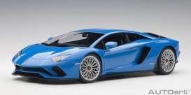 Lamborghini  - Aventador 2017 blue - 1:18 - AutoArt - 79134 - autoart79134 | Toms Modelautos