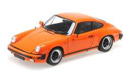 Porsche  - 911 Carrera 1983 orange - 1:18 - Minichamps - 100063025 - mc100063025 | Toms Modelautos